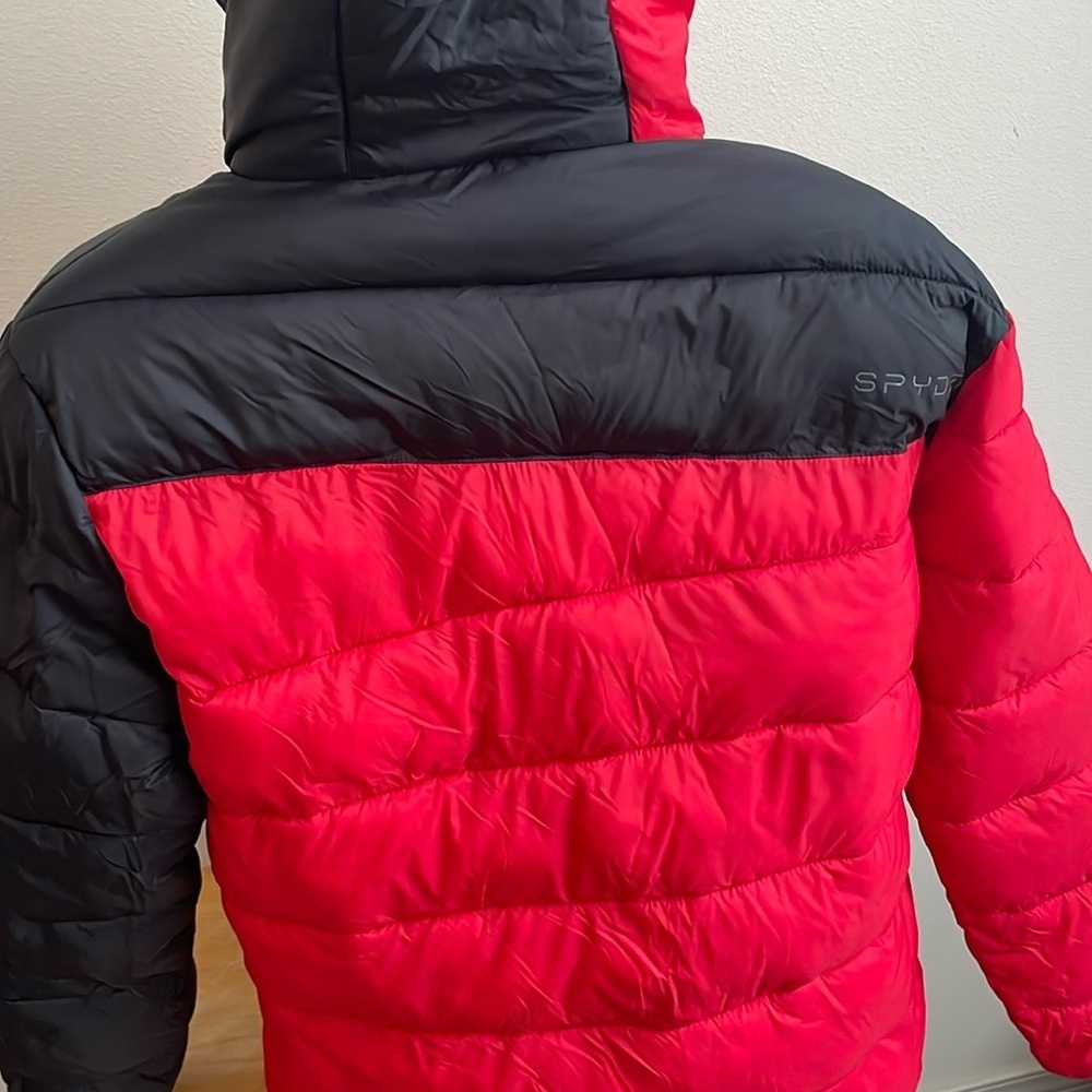 Spyder Puffer Jacket Size Large - Picture 4 of 12